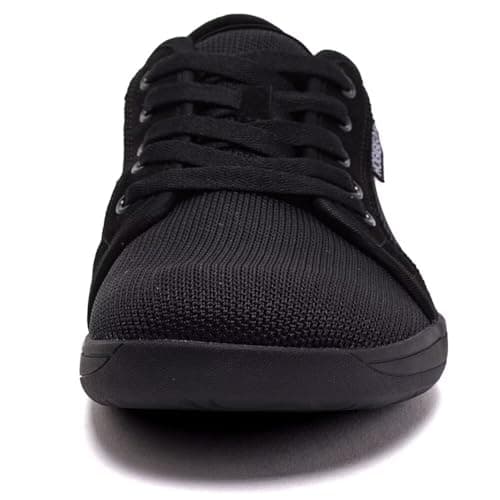 HOBIBEAR Unisex Wide Barefoot Shoes for Men Women Outdoor Trail Running Minimalist Walking Shoes Lightweight and Breathable(All Black,7 UK) — view 2