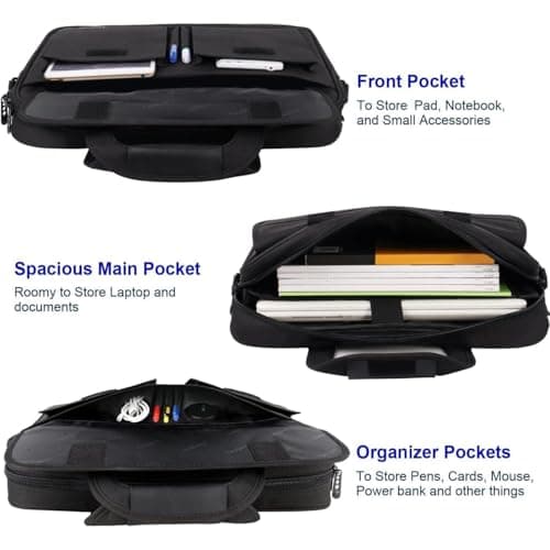 Taygeer Laptop Bag 15.6 Inch, Business Messenger Bags for Men, Laptop Bag — view 4