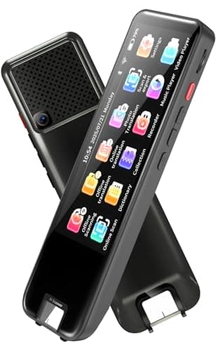 Translation Pen Reading Pen for Dyslexia Kids & Adults, Online/Offline Translator Pen Scanner, Photo/Voice/Text to Speech 142 Language Translator Device for Travel Business Learning