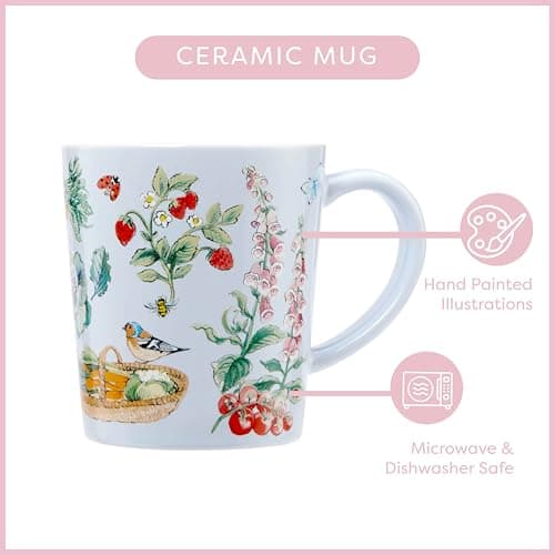Heathcote & Ivory Hand Cream x2 50ml, Ceramic Mug — view 3
