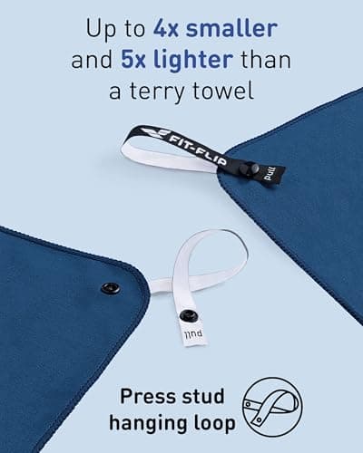 Fit-Flip Microfibre Towel - Compact, Ultra lightweight & Quick dry — view 3