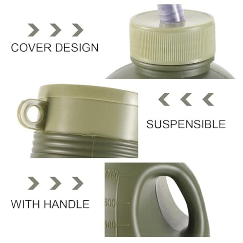 Urine Bottle 1700ml Urinal Bottles for Men and Women Pee Container Spill Proof Portable Mobile Toilet for Camping Car Travel Traffic Jam Queuing — view 4