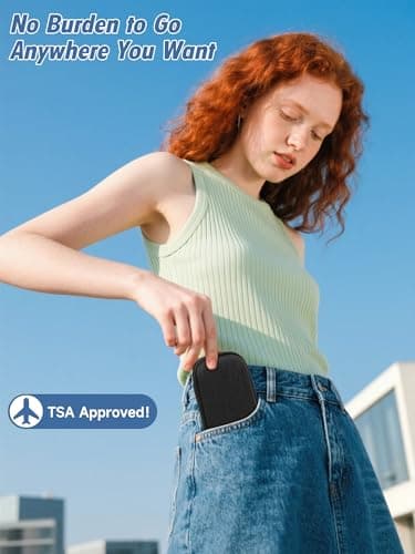 Medication Cooler Travel Case - Monjaro Travel Case with 2 Ice Packs, Medicine Cool Bag for Diabetic Supplies, Keep Medicine Cool While Traveling (Black) — view 2