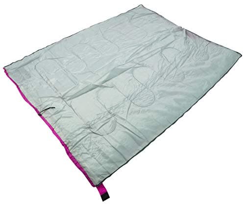 Andes Palermo 250 2 Season Camping Envelope Sleeping Bag Pink — view 3