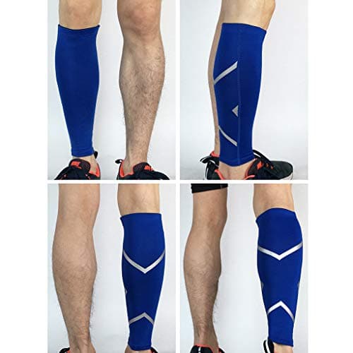 LUCKME Compression Socks Calf Sleeve For Shin Splint, Calf Pain Relief,Ideal For Sports, Running, Hiking, Flight, Socks Mens Compression Sports For Men/Women Unisex Socks Adult Sport Socks — view 2