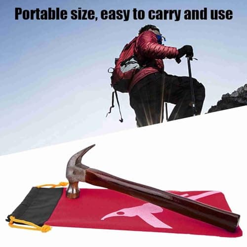 Alomejor Tent Peg Bag,Portable Storage for Camping Gear,Tent Stakes Pouch Lightweight Organizer for Hikers Campers Backpackers Festival Goers — view 2