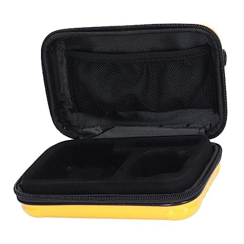 NinGYiYan ONE RS Protective Hard Case, Camera Bag with Internal Grid for Accessories Storage, Durable Shell for Cycling Skiing Travel (Yellow) — view 5