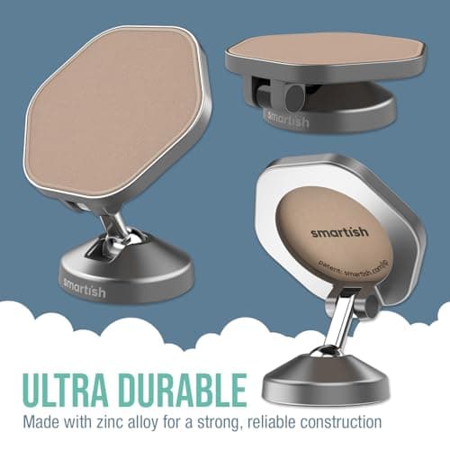 Smartish Mobile Phone Car Mount - Beige Against The Machine — view 5