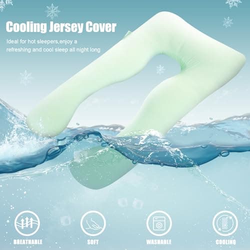 Chilling Home Pregnancy Pillow Cooling, Maternity Pillow for Pregnant Women — view 2