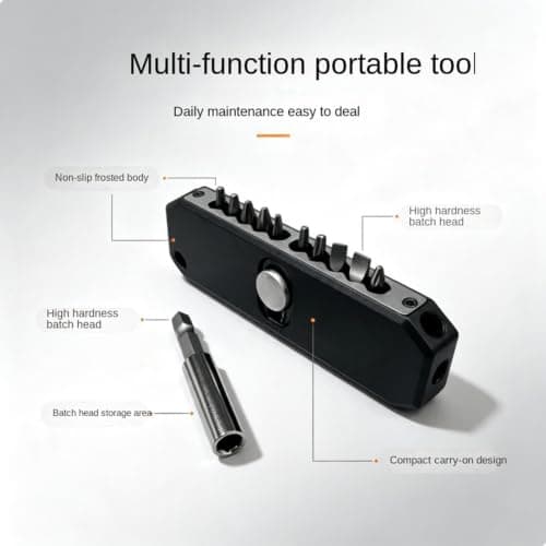 Pocket Screwdriver Set Foldable Multifunctional Tool with — view 5
