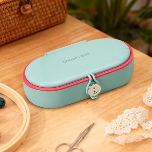 Sewing Kit Small Double Layer Case Repair Tools — view 6
