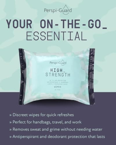 Perspi-Guard Antiperspirant & Deodorant Body Wipes — view 2