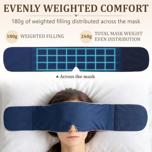 iMaMa Blackout Sleep Mask, Cooling Eye Mask for Sleep & Travel — view 2