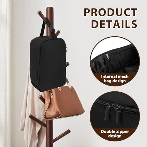 Travel Steamer Bag with Hanging Buckle Strap Compatible with Conair Handheld Clothes Steamer for Travel and Storage Bag — view 3