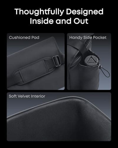NEBULA Portable Carry Bag for P1 Projector, Compact and Lightweight Travel Case with Adjustable Storage, Shoulder Strap, and Durable Waterproof Polyester Fabric — view 6