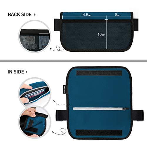 MYCARBON Travel Money Belt RFID Waist Bag Against Invisible Theft — view 4