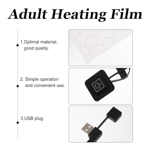 Heating Film Pad Carbon Fiber Portable Warm Supply for Women — view 6