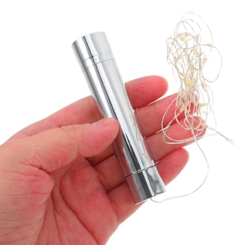 PAMINGONO LED Copper Wire Bottle Light String 20 Warm White LEDs Decorative Lamp with Electroplated Cork for Home and Party Decoration — view 4