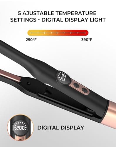UMIGA Mini Pencil Hair Straightener, Travel Straighteners — view 6