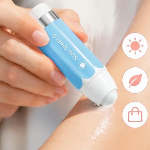 Refillable Sunscreen Applicator 100ml Zero Waste Roll On Travel essentiall — view 3