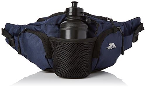 Trespass 5L Travel Bum Bag with Padded Hip Belt Vasp Navy Blue One Size