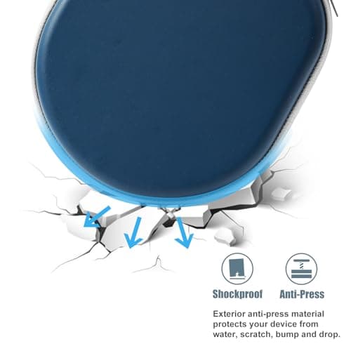 ProCase Hard Travel Case for Sony Headphones -Navy — view 4