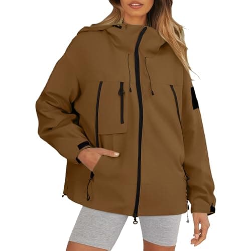 Waterproof Jacket, Poncho Waterproof Adult, Duster, Womens Summer Jackets, Winter, Womens Black Raincoat, Denim Trench Coat, Girls Winter Coat, Packable rain Jacket Women, Rainwear, Ladies Coats — view 2