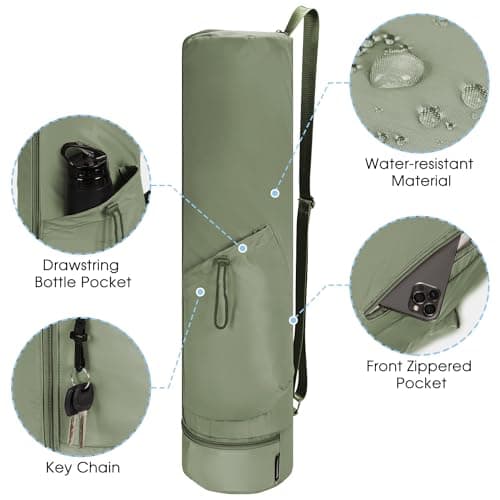 sportsnew Yoga Mat Bag Full Zip Pilates Bag with Adjustable Carring Strap — view 3