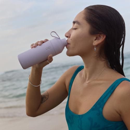 Ocean Bottle - Recycled Stainless Steel Bottle - Eco-Friendly & Reusable (Original 500ml, Lavender Haze) — view 3