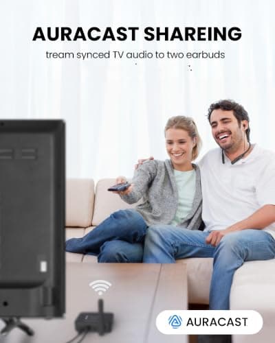 Avantree Aura Loop Dual - Auracast Wireless TV Earbuds for Shared — view 3