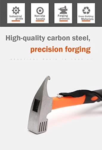 Camping Hammer Heavy Duty with Tent Stake Remover, 12" — view 3