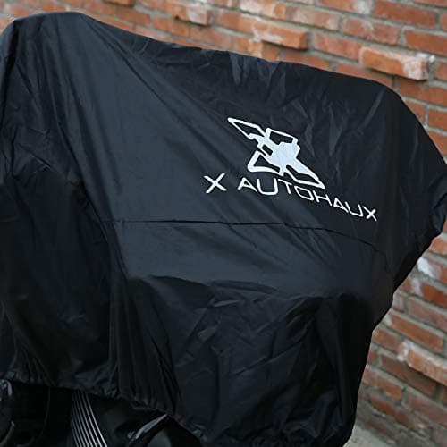 X AUTOHAUX XL Motorcycle Cover Half Cover for Full Dress Touring Cruiser — view 6