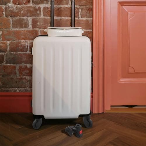 POPETPOP 4pcs Replacement Suitcase Wheels Repair Kit with Plastic Casters and Mounting Hardware, Enhanced Stability and Universal Compatibility for Cabin Luggage and Suitcases with Wheels — view 5