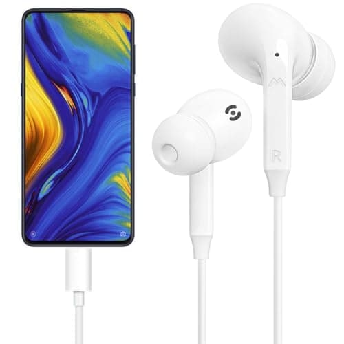 USB C Headphones Wired Earphones USB C Earbuds for iPhone 17 16 15 Pro Max — view 2
