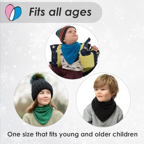 Lovjoy Baby/Toddler/Kids Warm Thermal Fleece Winter Scarf/Snood - Soft & Cozy Neck Warmer - Many Colours - Suitable for Children all Ages — view 4