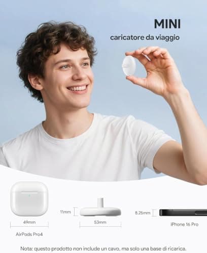 Electric Toothbrush Travel Charger Replacement Slim Compatible with Oral B — view 4