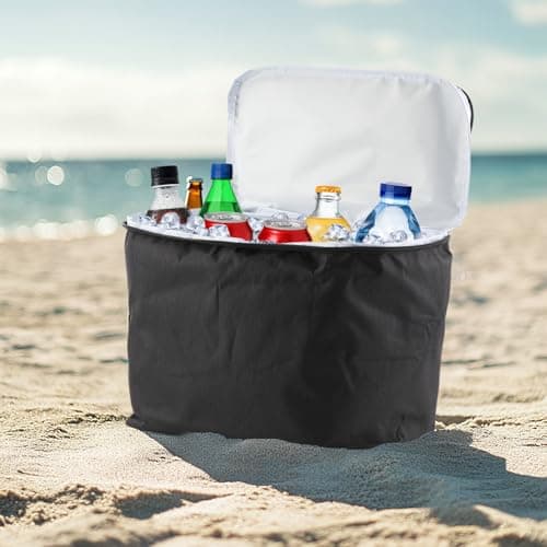 Daniel James 15L Insulated Cooler Bag - Large Leakproof Insulated Cool Bag for Lunch, Picnic, Beach & Travel - Water-Resistant & Leakproof Portable Cooler Box - Single or 2-Pack, 15-Litre (2) — view 2