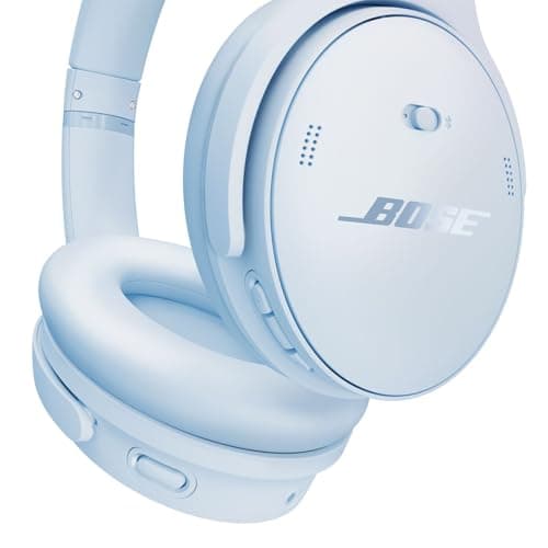 Bose QuietComfort Wireless Noise Cancelling Headphones, Bluetooth Over Ear Headphones with Up To 24 Hours of Battery Life, Ice Blue - Limited Edition — view 5