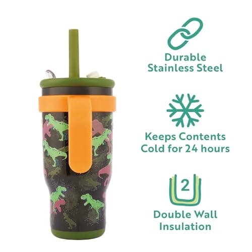 Polar Gear 520ml Travel Insulated Tumbler with Straw and Lid - Spill-Proof — view 5