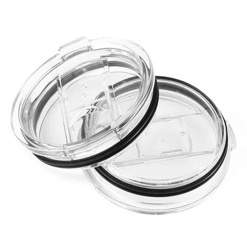 Générique Cup Lid - 10cm | Anti-Spill AS Material Tumbler Replacement Lids — view 5