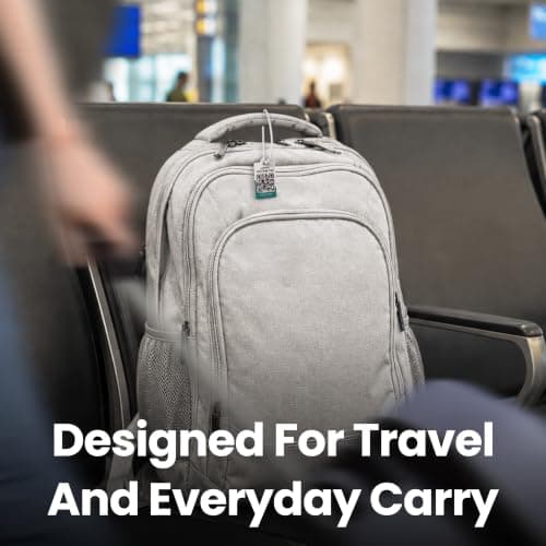 Pebblebee Link Luggage Tags | QR Code Bag Tracker | TSA Friendly | 5 Pack — view 4