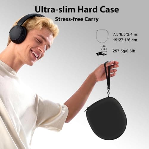 XANAD Headphone Case Hard Shell for Sony/Soundcore Anker/JBL/KVIDIO/Bose — view 3