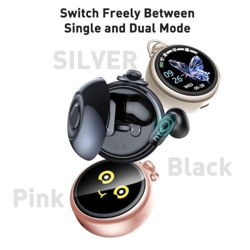 Yworlln NE71 Translation Earbuds Real Time, 164 Languages, Language Translator Device with Touch Screen, Translation Earbuds, Bluetooth 6.0, 9 Trans Modes, 60Hrs Playtime Earbuds for Travel Learn — view 6