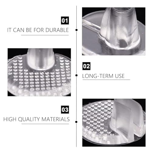 7 Pairs Silicone Thong Sandal Toe Protectors,Soft Flip Flop Gel Cushions Use for Inserts Guards,Gel Toe Posts Cushion for Men Women — view 6