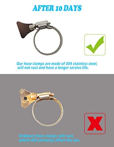 ZhiheHui 2 pcs 16 mm Universal Tap Connector Adapter Mixer Kitchen Garden Hose Fitting Clamp — view 6