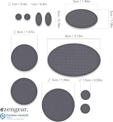 Self-adhesive Repair Patches for Jackets, Tents, Sleeping Bags, Graphite — view 3