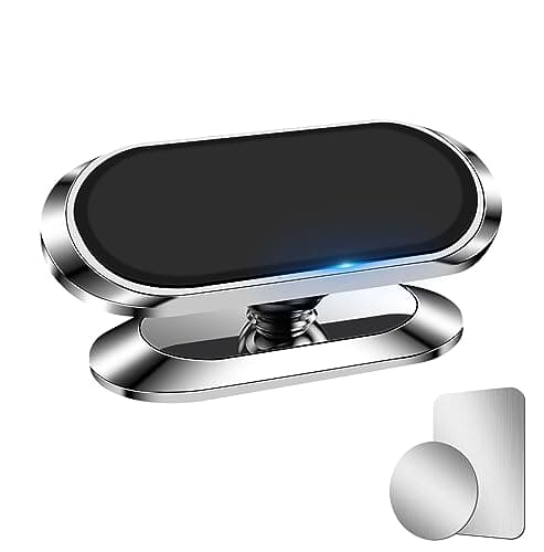 AXFEE Magnetic Mobile Phone Car Mount, Magnet Phone Holder for Car(Sliver)