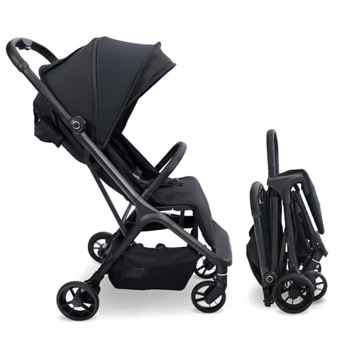 My Babiie MBX7 Autofold Stroller from Birth to 22kg (4 Yrs) - Black — view 2