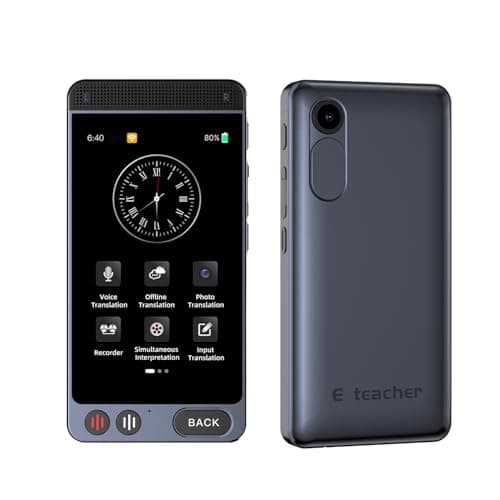 E teacher Language Translator Device, 142 Languages, with 2000mA Battery