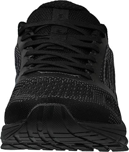 WHITIN Women Men Trainers Walking Size 5 Nonslip Cushion Jogging Running Athletic Gym Sport Tennis Breathable Sneakers All Black EU 38 — view 5